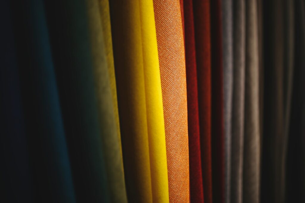 Different fabric shirts