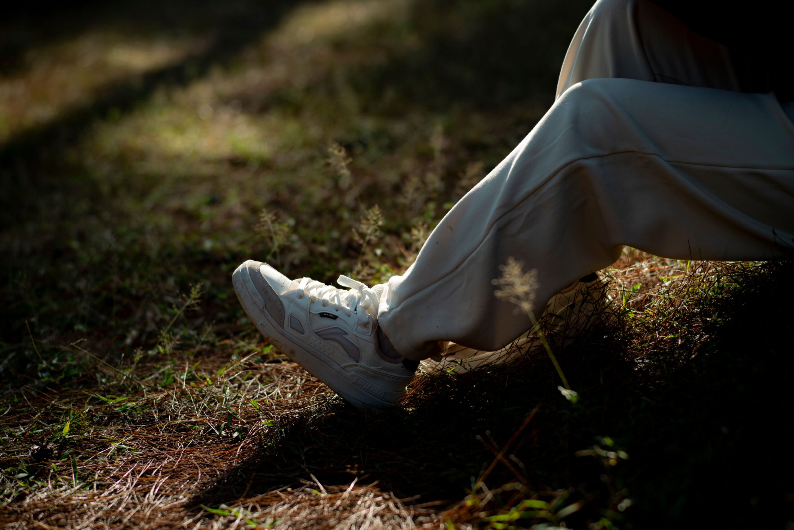 white shoes